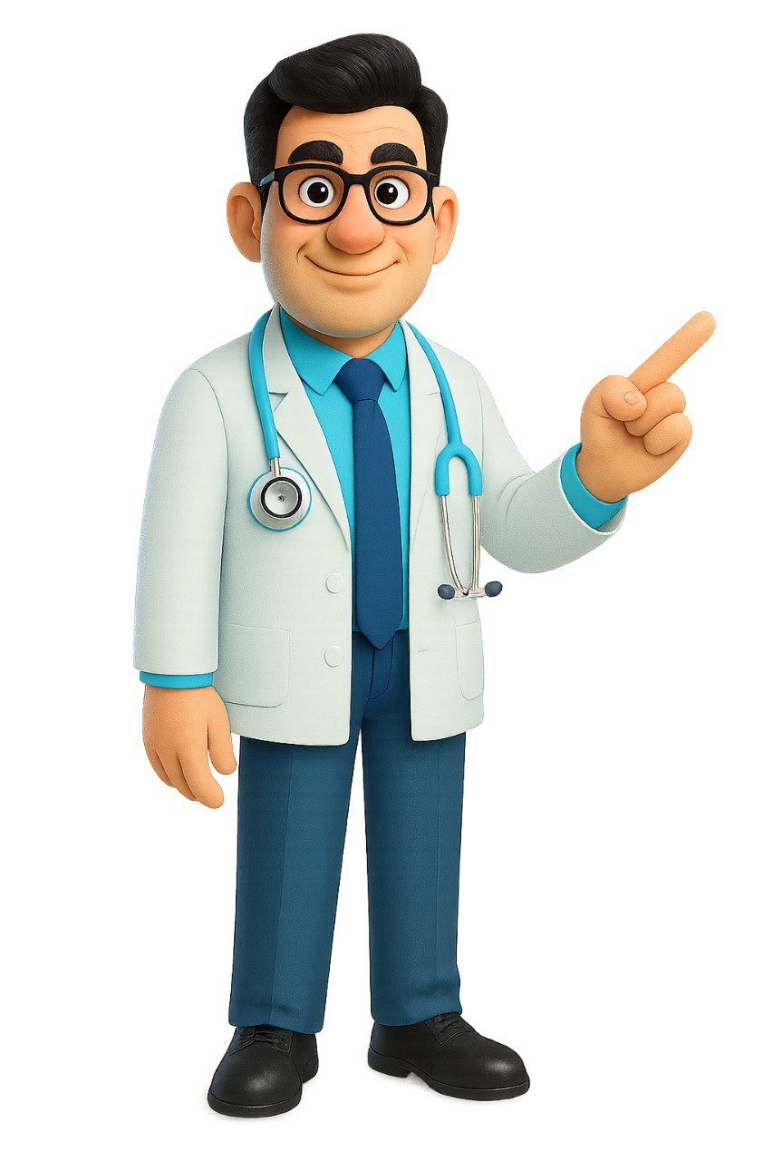 دکتر اسکن - کاراکتر برند اسکن طب