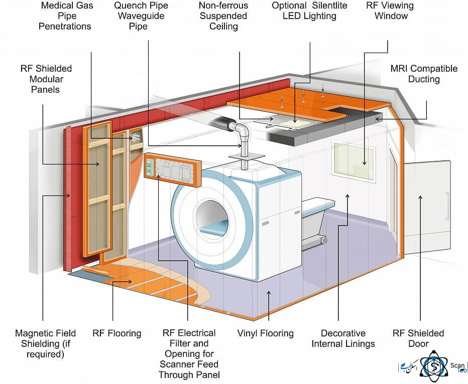 MRI Room RF Cage